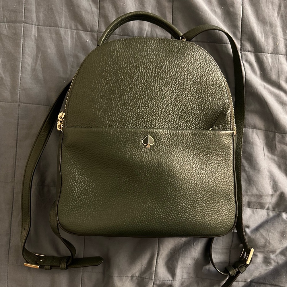 Kate Spade NY Polly Medium Backpack - Forest Green